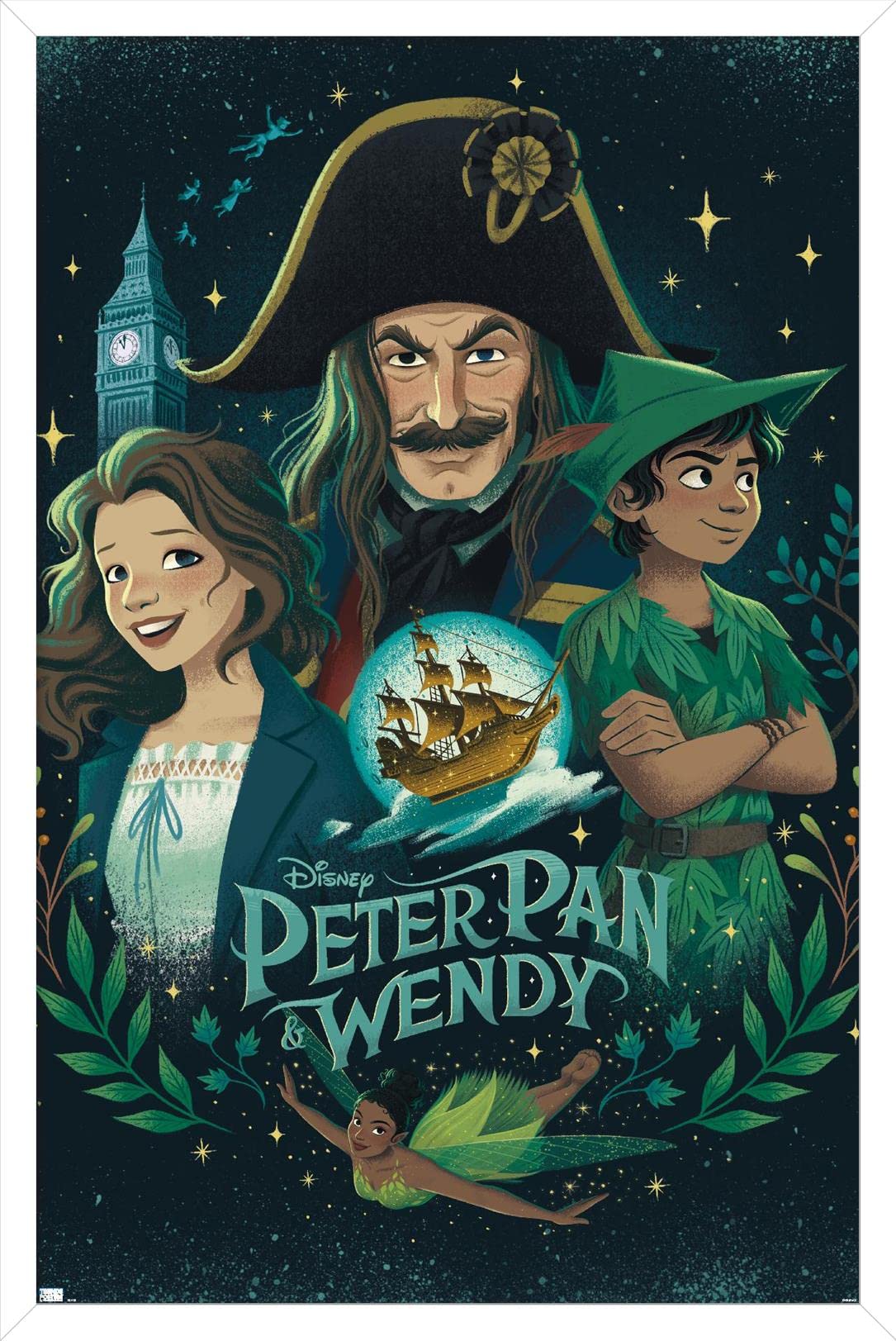 Amazon.com: Disney Peter Pan & Wendy - Collage Wall Poster, 22.4L